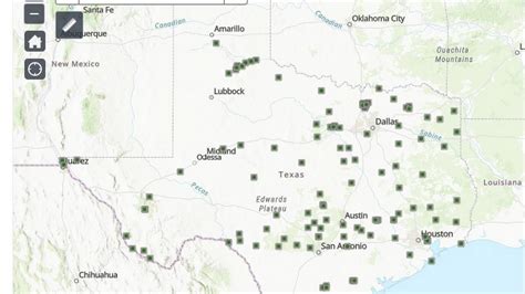 Map Of Texas State Parks - Uma Xaviery