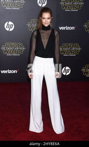 Darby Stanchfield attending the Star Wars: The Force Awakens Premiere