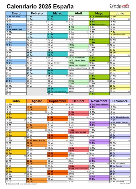 Calendario 2025 Imprimir Pdf David M Williams