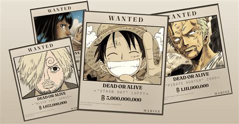 One Piece Bounties — Post-Wano Bounty Board (All Crews) • Daily Upkeep