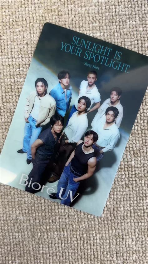 stray kids  biore uv agenda straykids skzstay