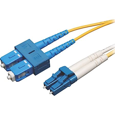 65FT 20M SSF 8.3 FIBER CABLE LC/SC DUPLEX SINGLEMODE PATCH (N366-20M)