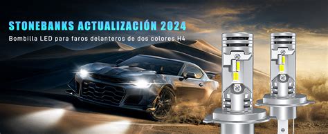hb  led kit de conversion faros delanteros  super