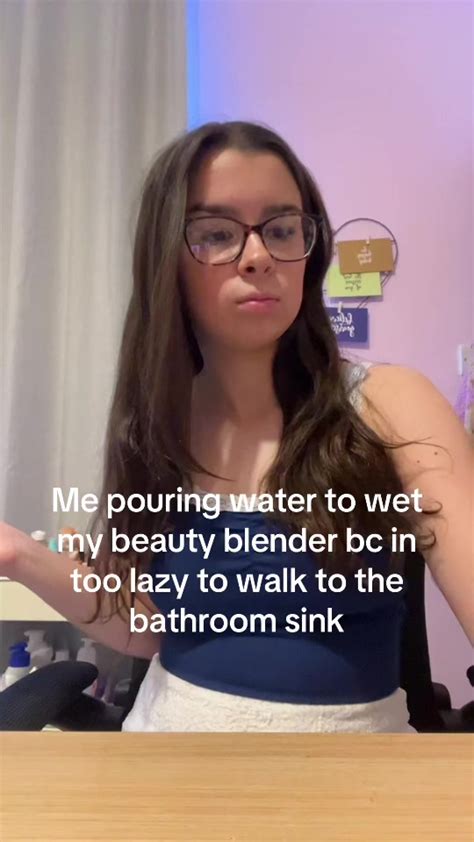effortless beauty blender wetting techniques tiktok