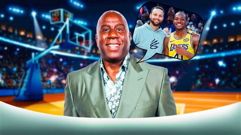 Magic Johnson Reacts To Stephen Curry S Touching Moment With Lakers Rookie