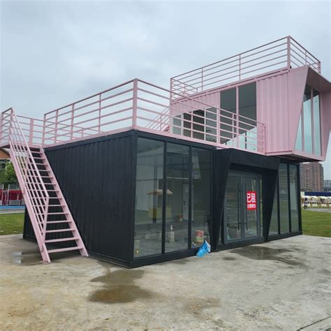 China Customized Container House Movable Commercial Streets