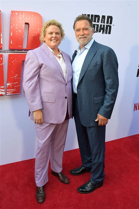 FUBAR Season 2 - Fortune Feimster and Arnold Schwarzenegger at the Los ...