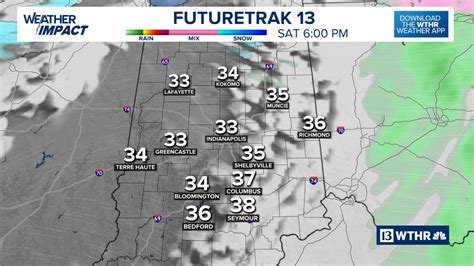 Rain to snow with colder air arriving | 13Weather Blog | wthr.com