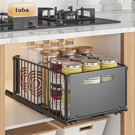 Historyli Go H Pull Out Cabinet Organizer Expandable Kitchen Drawers