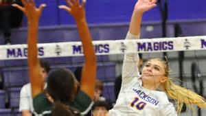 Jackson High School volleyball photos vs Strongsville, OHSAA regionals