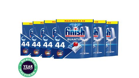 264x Finish Quantum All-In-One Vaatwastablet Aanbieding - iBOOD