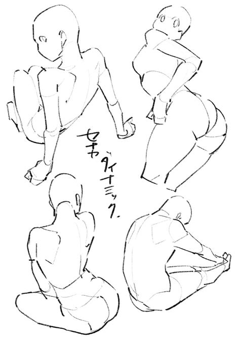 Pin by n on 全身 Figure drawing reference Art reference poses Drawing