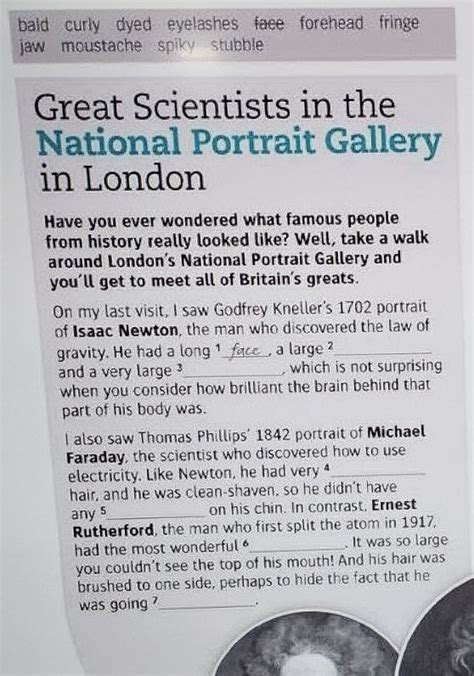 Great Scientists In The National Portrait Studyx