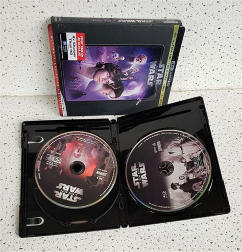 Star Wars Episode Iv A New Hope K Hd Blu Ray Disc Set W