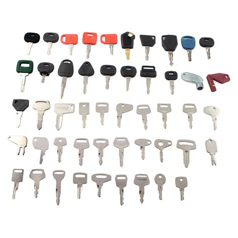 49 Keys Heavy Equipment Construction Ignition Key For Kubota L Series