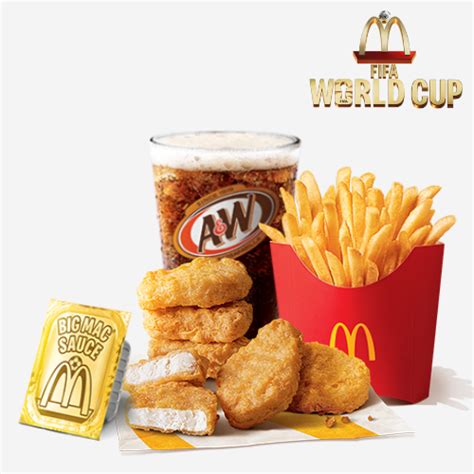 Mcdo Fifa World Cup Meals Menu Collectible Cups 2026