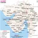 gujarat map map  gujarat state districts information  facts