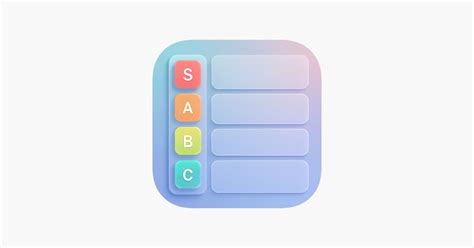 ‎Tier List - Tier maker App - App Store