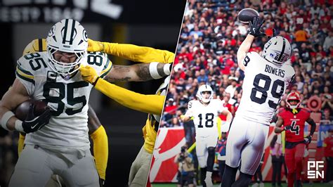 TE PPR Fantasy Football Rankings: Brock Bowers, Tucker Kraft, and ...