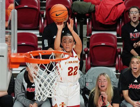 Iowa State's Reagan Wilson goes from back of bench to back in the mix