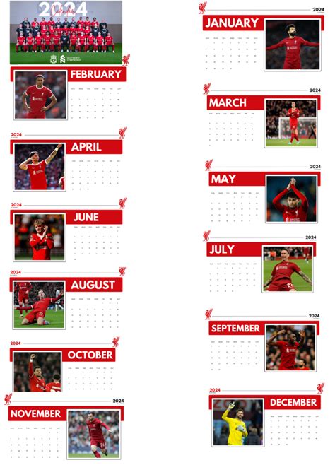liverpool fc results  calendar year calendar jade  behan