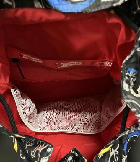 Yahoo オークション LeSportsac レスポートサック スヌーピー リュッ