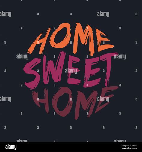 Home sweet line art Stock Vector Images - Alamy 