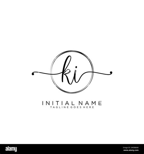 Ki letter logo Cut Out Stock Images & Pictures - Alamy