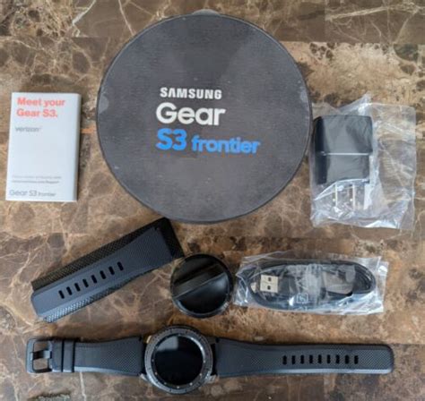 Samsung Gear S Frontier G Lte Smartwatch Wireless Charging Black