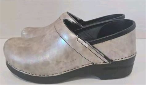 Dansko Professional Clogs In Iridescent Pearl Size Eu Us Ebay