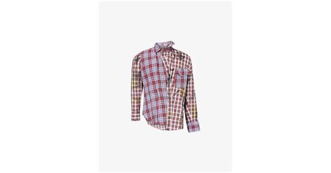 Vivienne Westwood Chaos Asymmetric Cotton Shirt in Purple for Men | Lyst UK