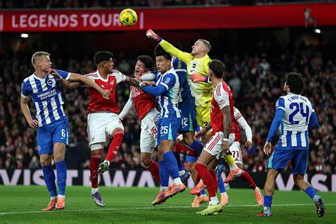 Brighton player ratings at Arsenal 