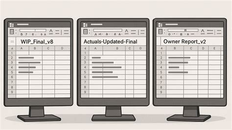🧱 Dirty Data: Why Construction Data Never Tells One Truth 