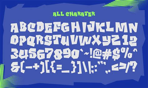 Fang Rift – Bold Blocky Display Font on Yellow Images Creative Store ... 