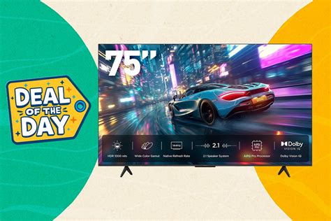 TCL’s iFFALCON 75-inch U85 Series TV is just $850 today