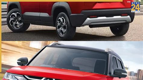 maruti suzuki brezza facelift  launching  july   design