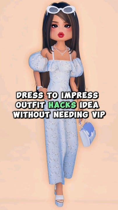 Dress To Impress Outfit Hacks No Vip Pt Dresstoimpress Dti