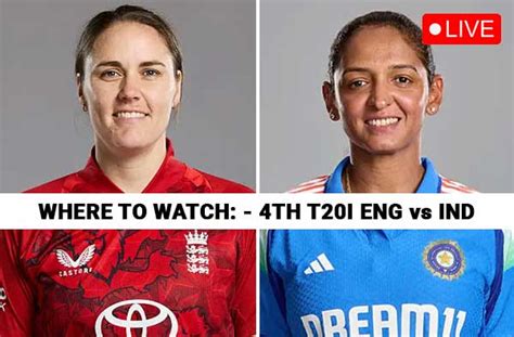 Where to Watch – 4th T20I: England Women vs India Women | Live