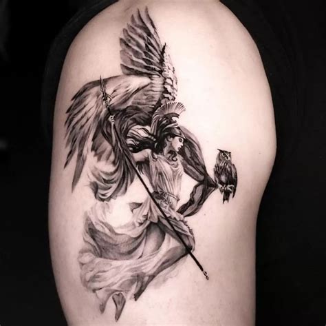 What Do Athena Tattoos Symbolize In 2025 Athena Tattoo Greek