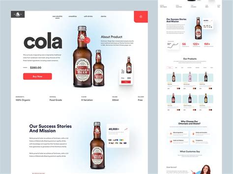 Landing Page Heaven Dribbble Figma Simple Web Design Web Template