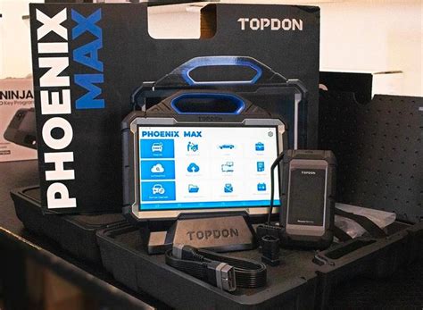 ② Topdon Phoenix MAX Oscilloscoop uitleesapparaat j2534 doip