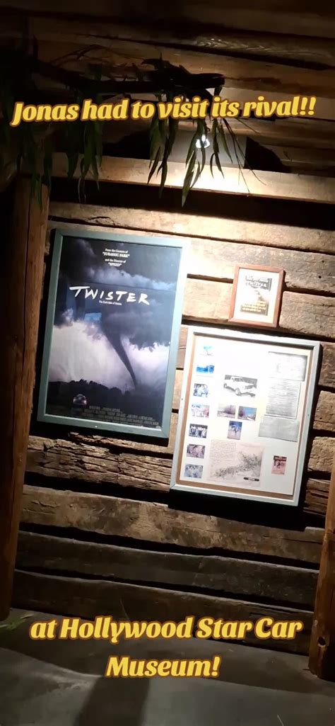 We just had to visit our rival team at the Hollywood Star Car Museum i