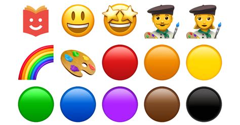 paint emojis collection copy paste