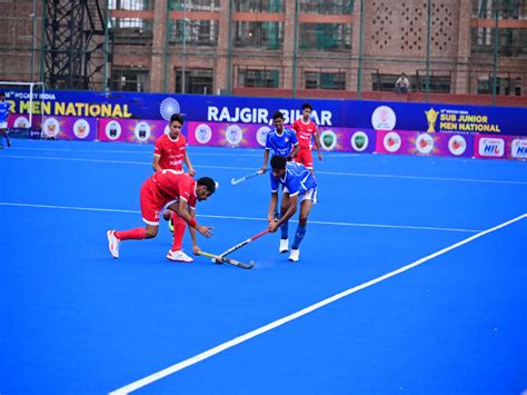 hockey india  junior men national championship  results
