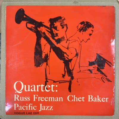 Chet Baker Russ Freeman Quartet S T Uk Vogue Lp Lae Ebay