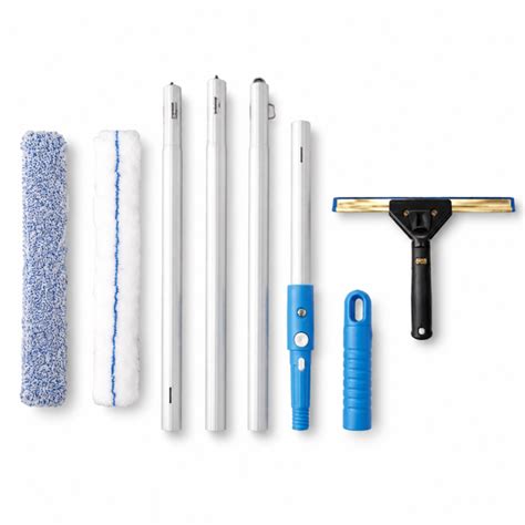 window cleaning kit ft telescopic pole tools window cleaner