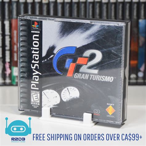 Standard DOUBLE CD Jewel PS1 Single Case Display – R2D3Productions