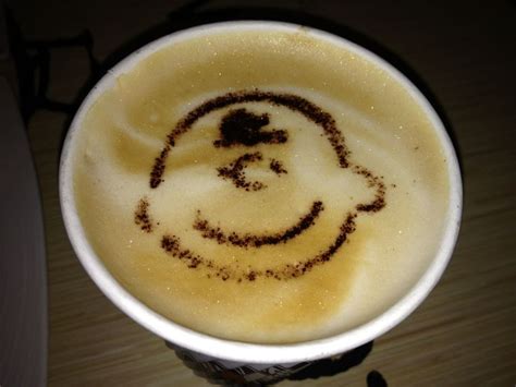 Charlie Brown Hot Chocolate Art Cute Hot Chocolate Art Chocolate Art Hot Chocolate