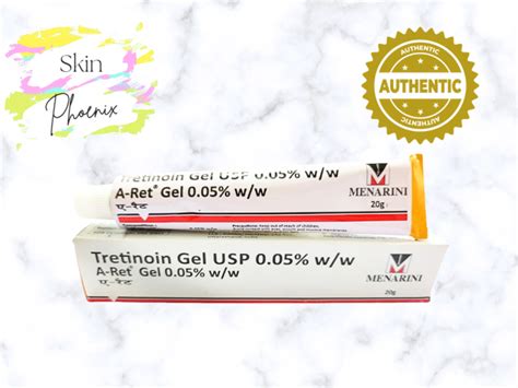 A Ret Gel 0.05% Tretinoin Menarini Expiration May 2025 | Lazada PH