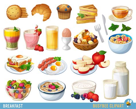 Essen Clipart Frühstück Kuchen ClipArt süße behandeln Bäckerei ClipArt